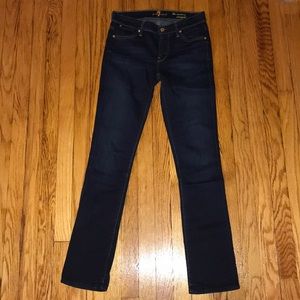 7 for all mankind size 26 modern straight jeans